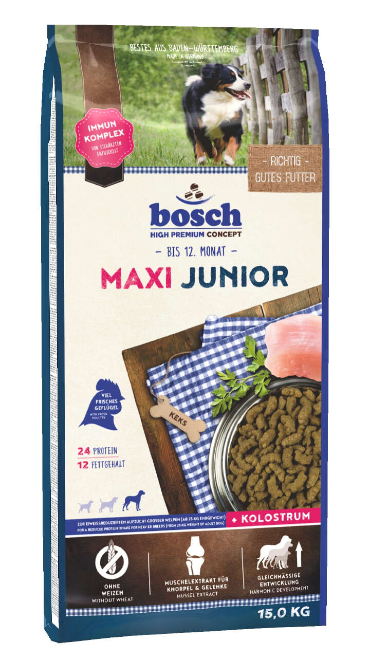 bosch Hunde-Trockenfutter Maxi Junior